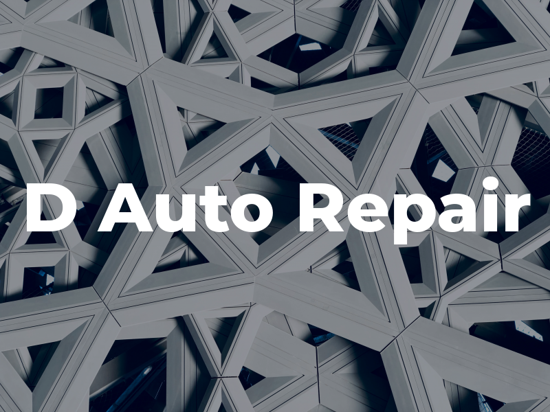 D Auto Repair