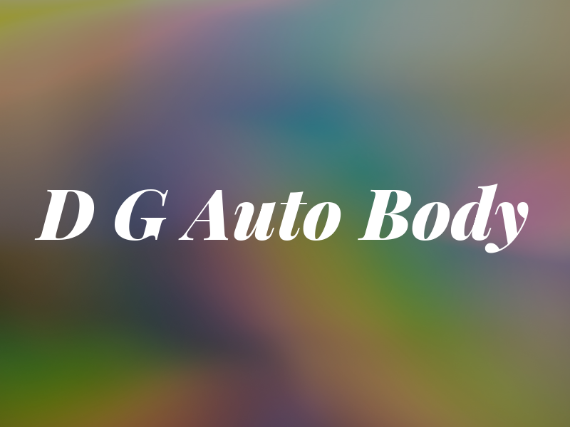 D G Auto Body