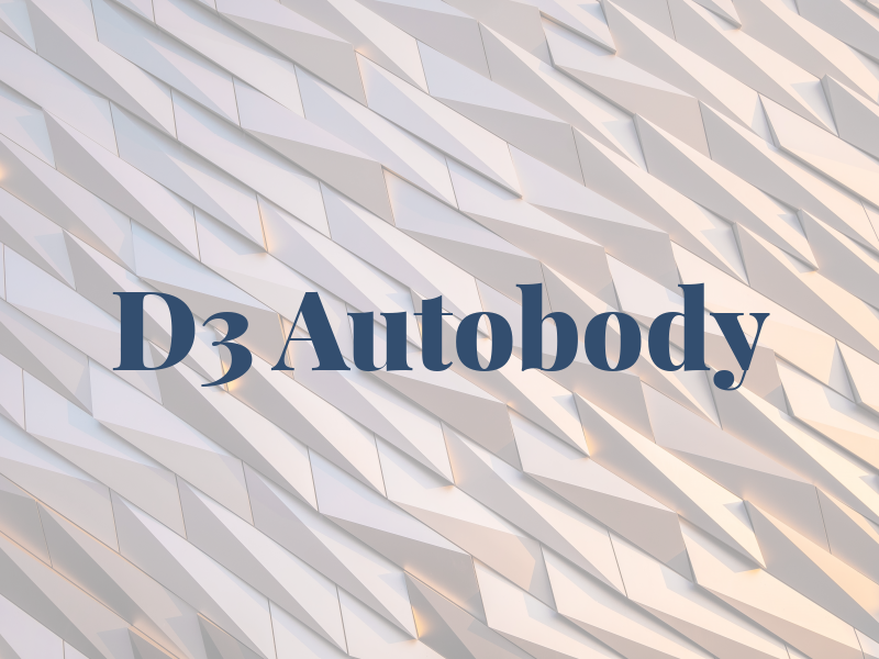 D3 Autobody