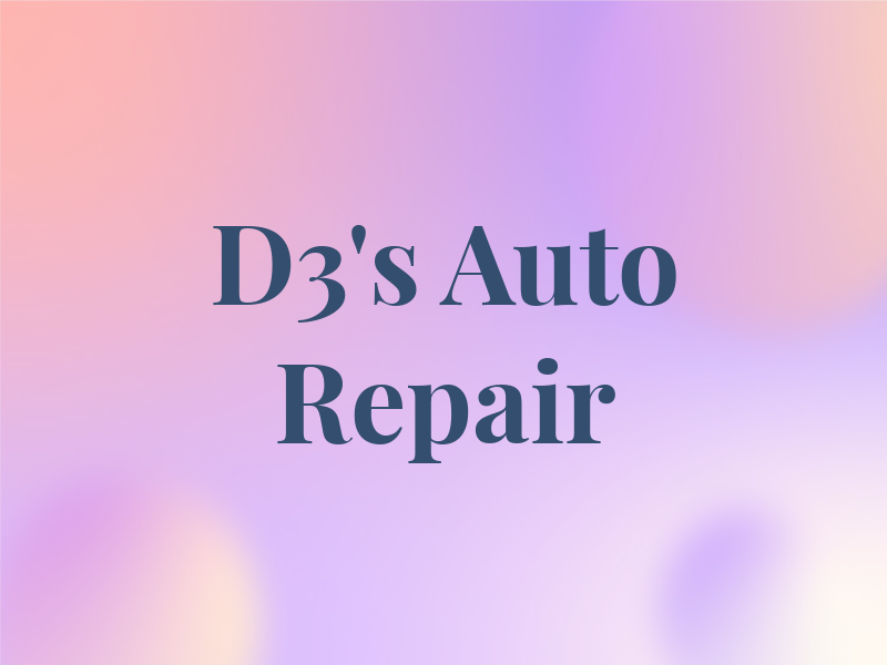 D3's Auto Repair