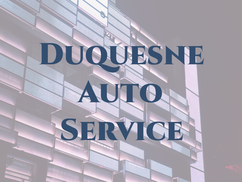 Duquesne Auto Service