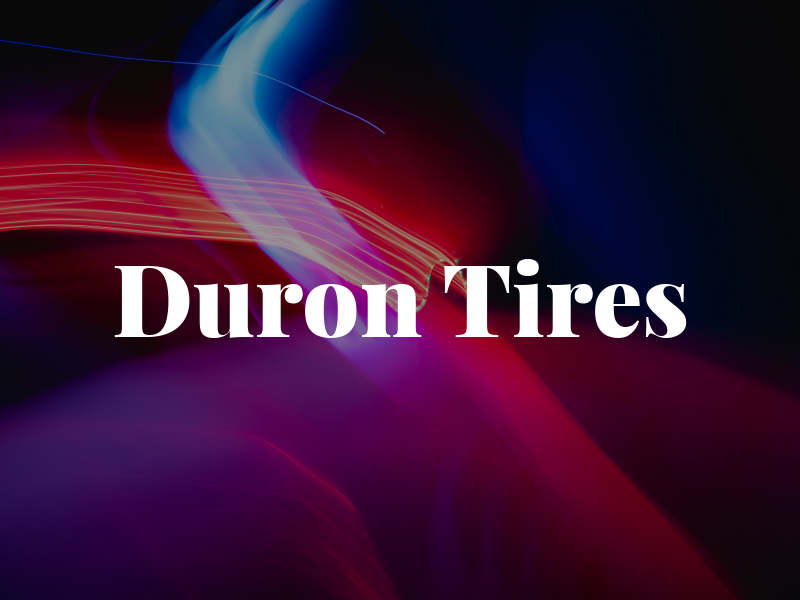 Duron Tires
