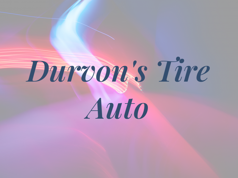 Durvon's Tire & Auto