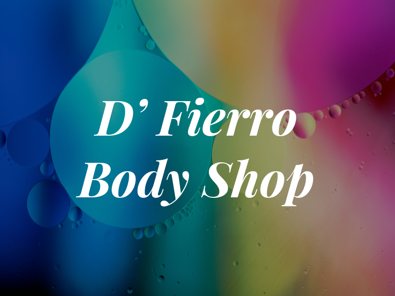 D' Fierro Body Shop