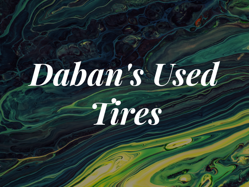 Daban's Used Tires