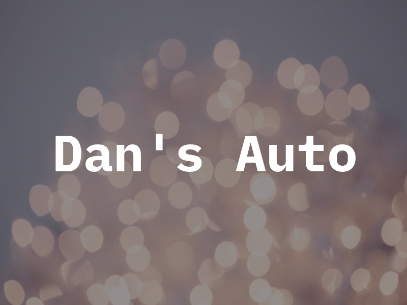 Dan's Auto