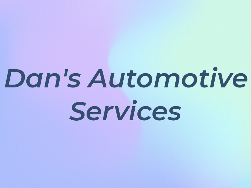 Dan's Automotive Services