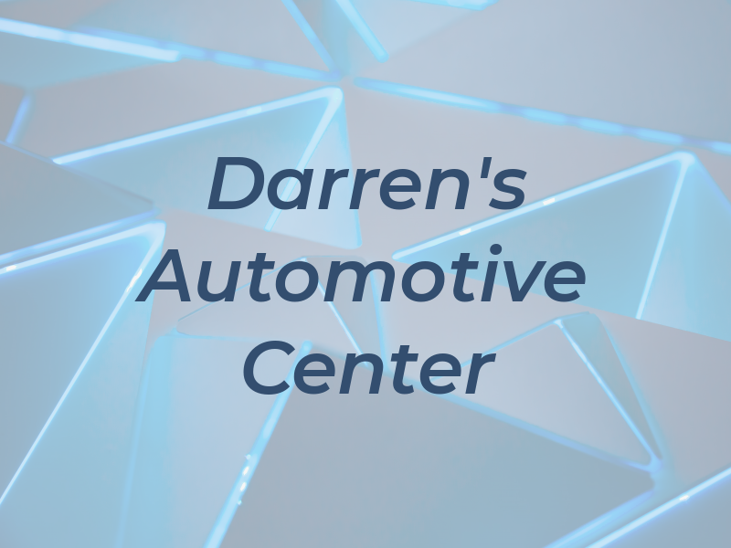 Darren's Automotive Center