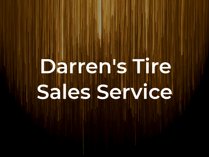 Darren's Tire Sales and Service