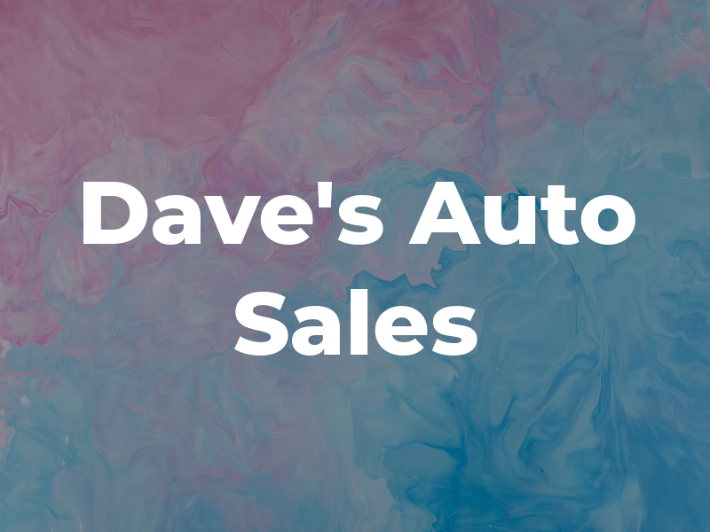 Dave's Auto Sales