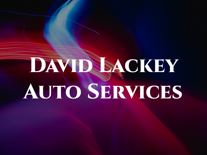 David Lackey Auto Services