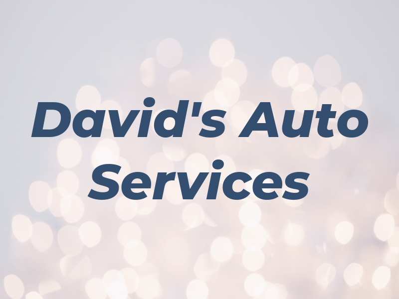 David's Auto Services