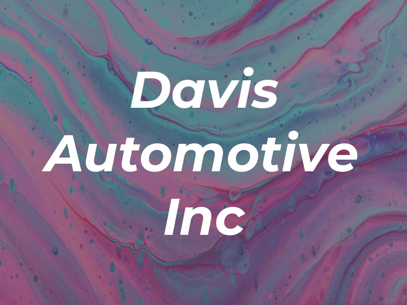 Davis Automotive Inc