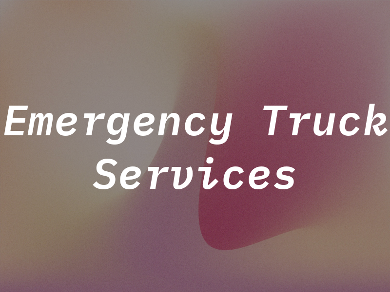 Dch Emergency Truck Services