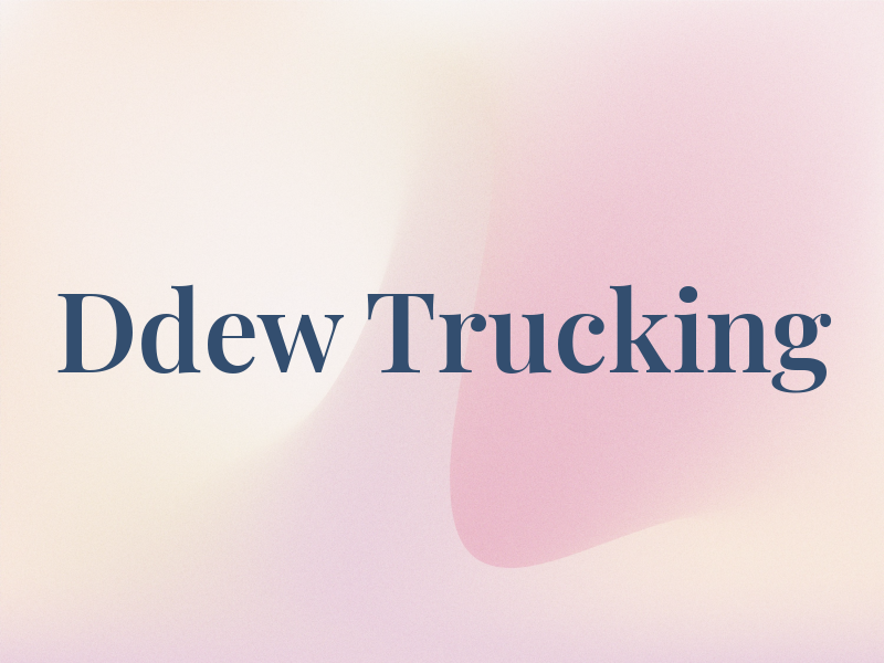 Ddew Trucking