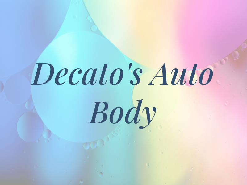Decato's Auto Body