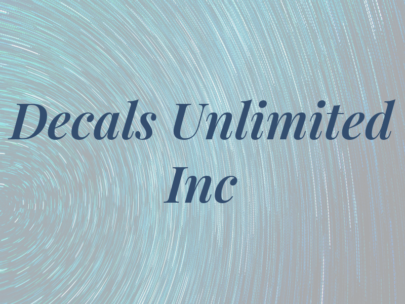 Decals Unlimited Inc