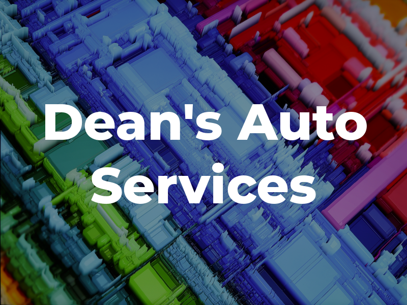 Dean's Auto Services