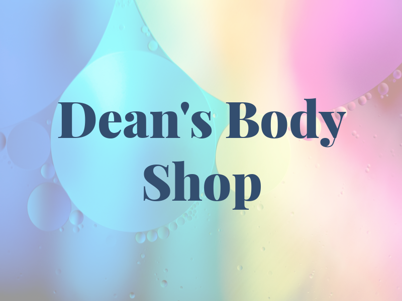 Dean's Body Shop