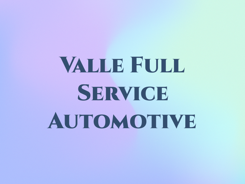 Del Valle Full Service Automotive