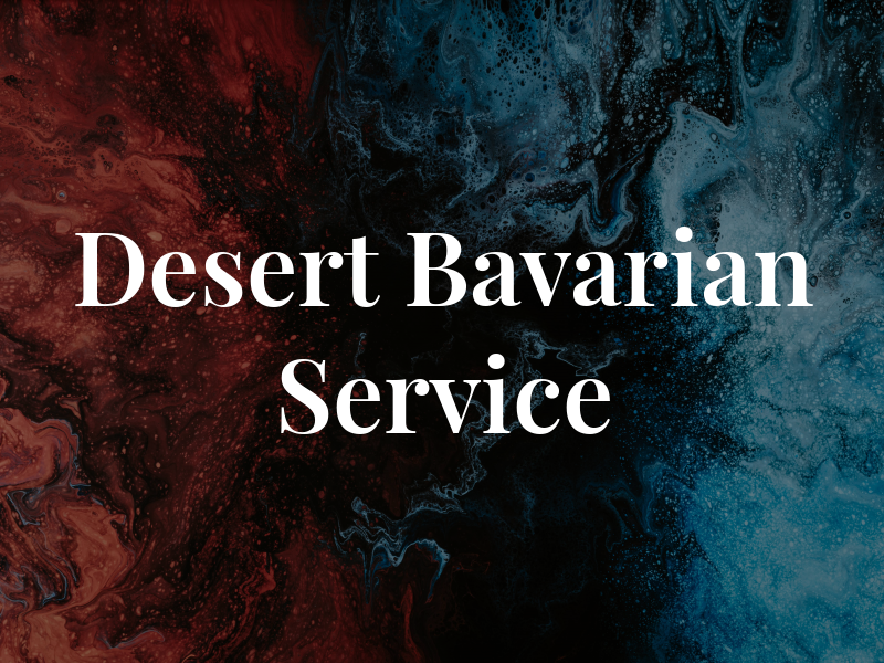 Desert Bavarian Service