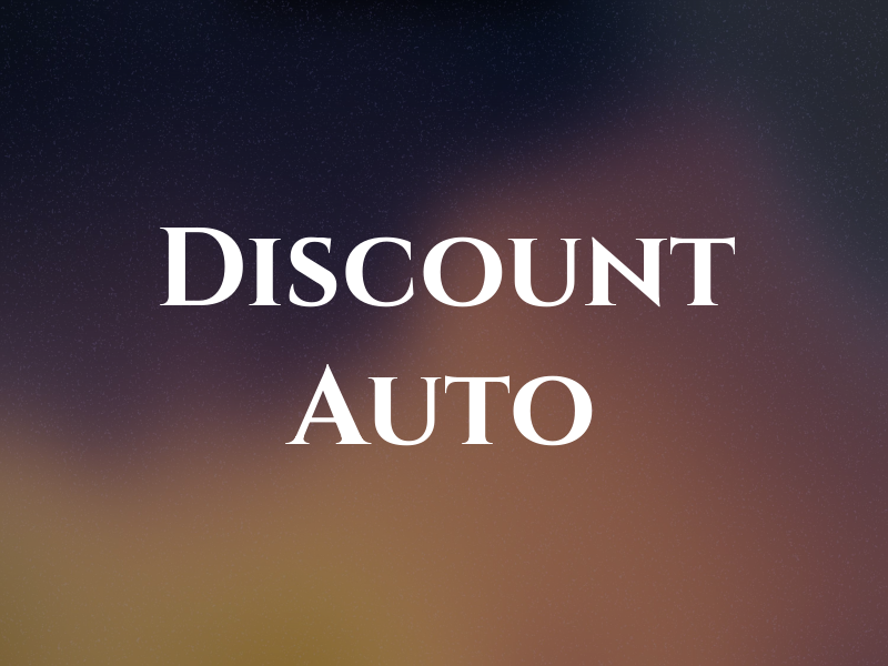 Discount Auto