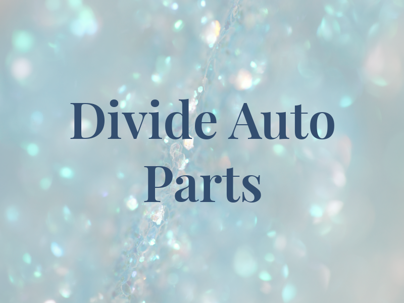 Divide Auto Parts