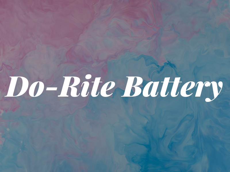Do-Rite Battery
