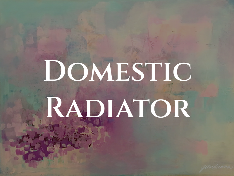 Domestic Radiator