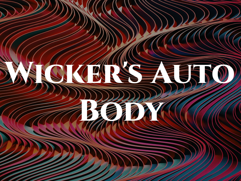 Don Wicker's Auto Body