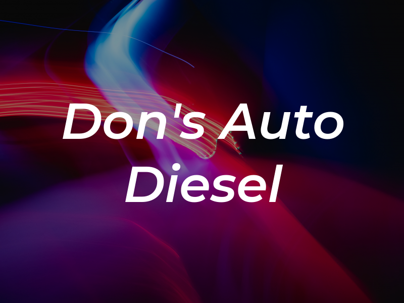 Don's Auto & Diesel