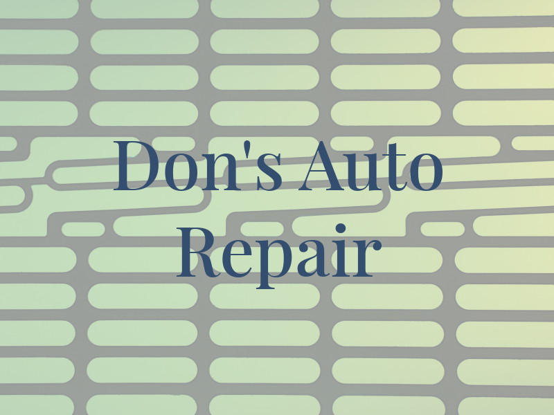 Don's Auto Repair