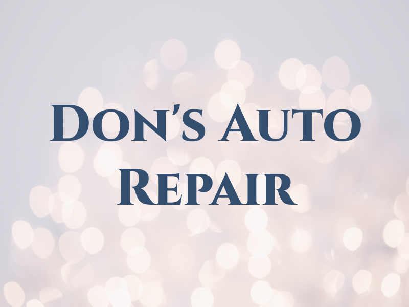Don's Auto Repair