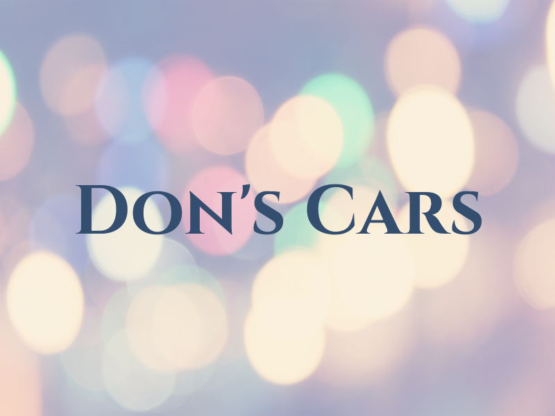 Don's Cars