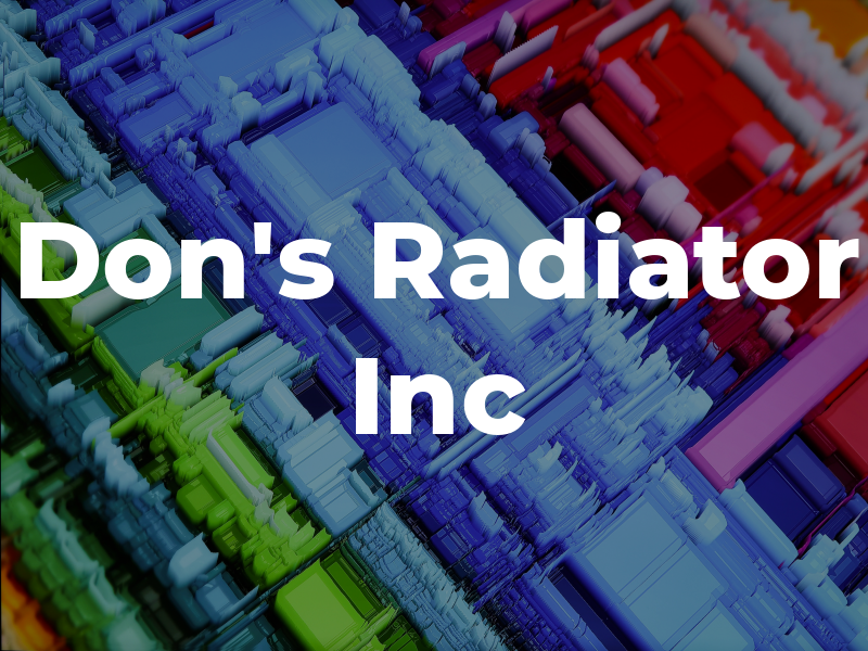 Don's Radiator Inc