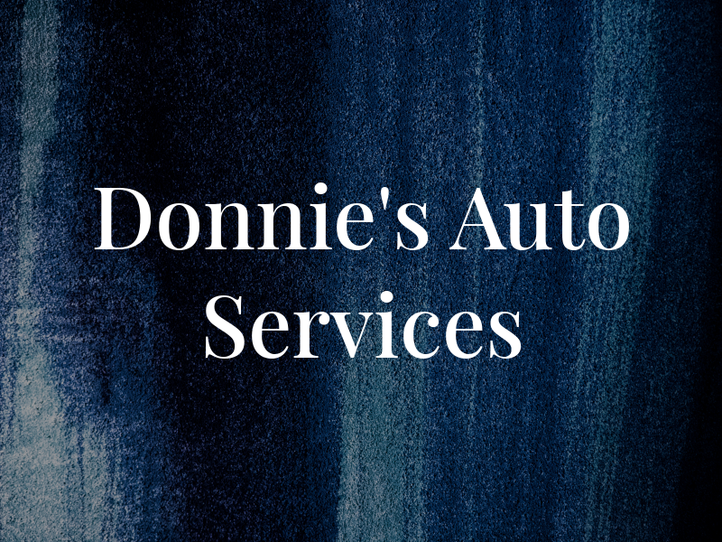 Donnie's Auto Services