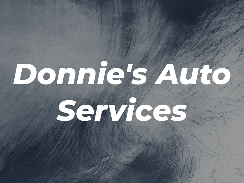 Donnie's Auto Services