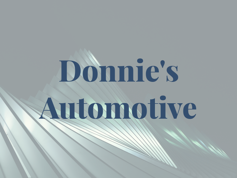 Donnie's Automotive