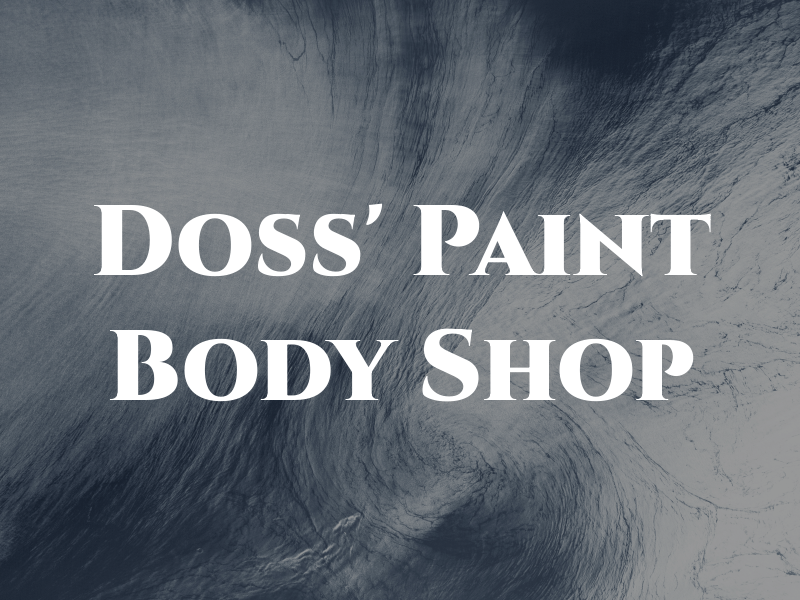 Doss' Paint & Body Shop