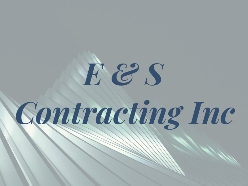 E & S Contracting Inc