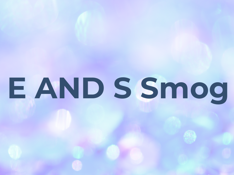 E AND S Smog