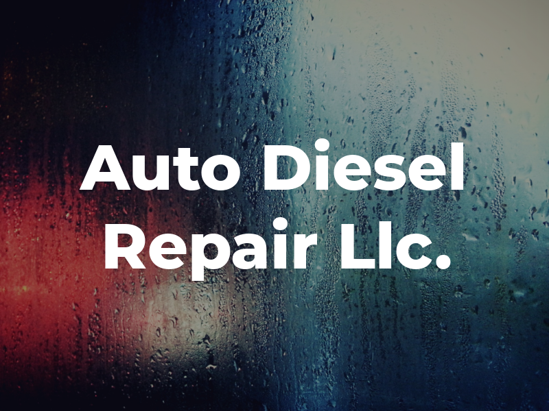E and R Auto and Diesel Repair Llc.