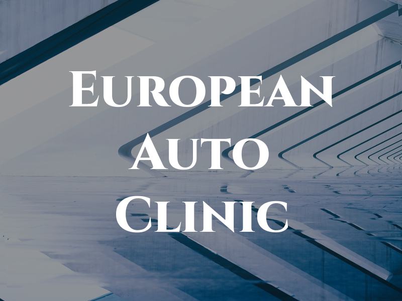 European Auto Clinic