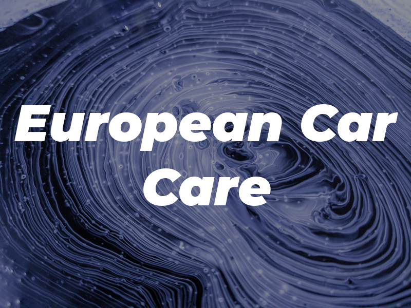 European Car Care