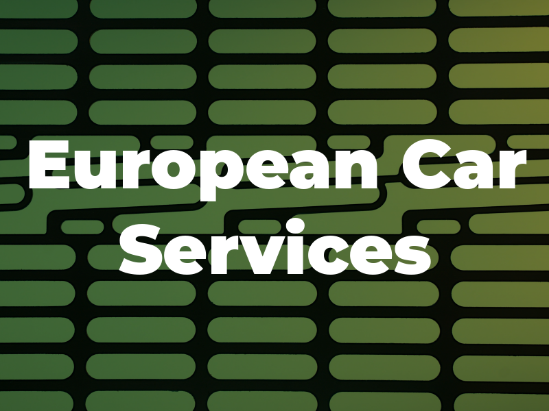 European Car Services