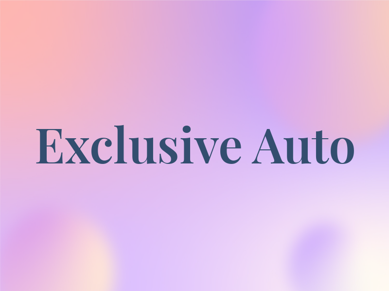 Exclusive Auto