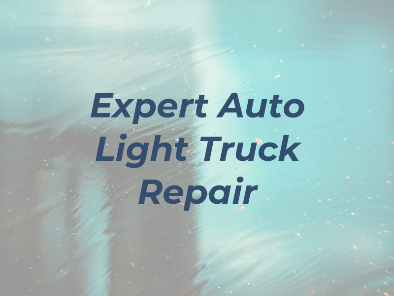 Expert Auto & Light Truck Repair