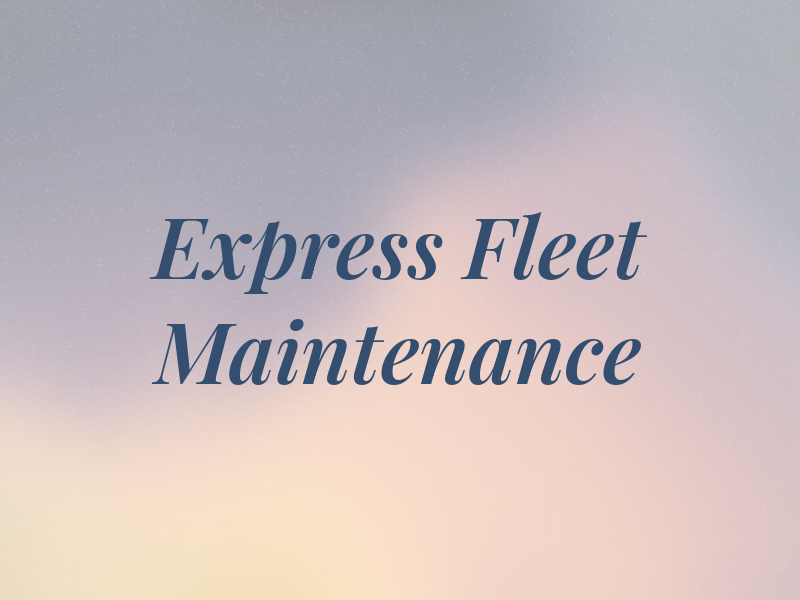 Express Fleet Maintenance LLC