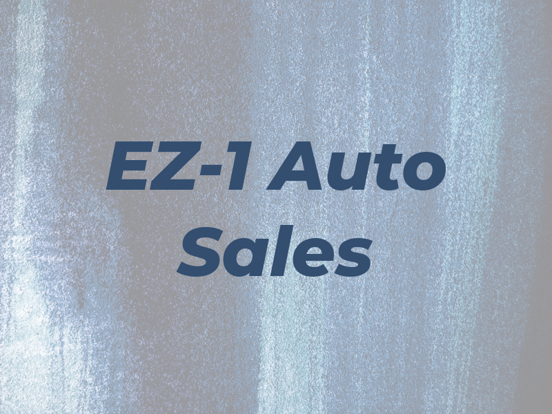 EZ-1 Auto Sales