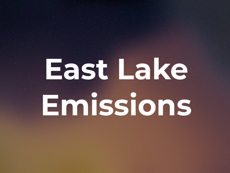 East Lake Emissions